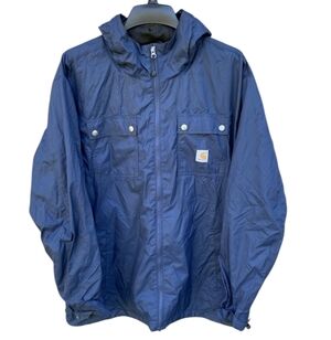 Carhartt Blue Windbreaker Jacket